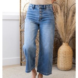 KanCan Light Blue Flare & Wide Leg Jeans